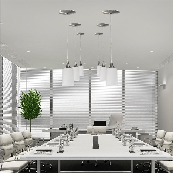 Instant pendant lights, see 5th image for shades. Perfect to update for holidays - Picture 6 of 7